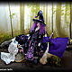 Jointed doll: Witch Eva with a full set of clothes accessories. Ball-jointed doll. Zlata's fantasy dolls. My Livemaster. Фото №5