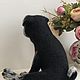 Заказать  мопс. Картины, игрушки из шерсти Альбины Швец. Ярмарка Мастеров. . Войлочная игрушка Фото №3