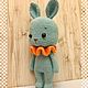 Зайка. Амигуруми куклы и игрушки. Handmade Zone Annette. Ярмарка Мастеров.  Фото №4