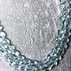 Бусы Aqua (Аквамарин). Колье. Волшебные камни. Интернет-магазин Ярмарка Мастеров.  Фото №2