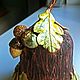 Order Autumn oak tree - bell. Elena Zaychenko - Lenzay Ceramics. Livemaster. . Bells Фото №3