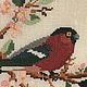 Order Embroidery 'bullfinch', handmade, Holland. Dutch West - Indian Company. Livemaster. . Vintage interior Фото №3