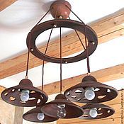 Для дома и интерьера handmade. Livemaster - original item Ceramic chandelier with five lights. 