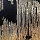 Три блестящие картины в спальню Абстракции золотые с поталью. Картины. Марина Скромова Картины Абстракции. Ярмарка Мастеров.  Фото №6
