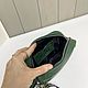 Order Mini cross-body handbag made of leather with aging effect color emerald. MiTonA. Livemaster. . Crossbody bag Фото №3