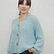 Order Women's knitted mohair cardigan. svetlana-mokrousova-romanova. Livemaster. . Cardigans Фото №3