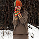 Oversize sweater with sleeves mittens. Pullover Sweaters. vyazenki. Online shopping on My Livemaster.  Фото №2