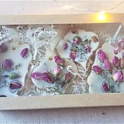 Для дома и интерьера handmade. Livemaster - original item Scented sachet: Florentine sachet with roses, Gift set of 4 pcs.. Handmade.