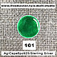 Enamel transparent Chrysocolla Green No.101 Dulevo, Accessories for jewelry, St. Petersburg,  Фото №1