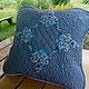 Order The pillow is made of eco-leather. elena-kornienko. Livemaster. . Pillow Фото №3