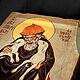 Icono de madera con arca ' Spiridon Trimifuntia'. Icons. ikon-art. Ярмарка Мастеров.  Фото №6