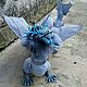 Дракон Йормунгард - по мифам скандинавских народов, змей, dragon. Мягкие игрушки. Мастерская Сornflower (Mehovi4ok). Ярмарка Мастеров.  Фото №4