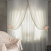 Для дома и интерьера handmade. Livemaster - original item The curtains in the nursery BONI 1 (with blanket included)!. Handmade.