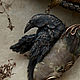  ' Wise raven' the bird, the Raven. Necklace. House Of The Moon Dew. Online shopping on My Livemaster.  Фото №2