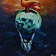 Картина масляными красками, "Moon". Картины. Авторские картины Radu-art (Иван). Интернет-магазин Ярмарка Мастеров.  Фото №2