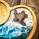 Заказать Деревянная менажница с морским декором. Alina Sweet Home. Ярмарка Мастеров. . Менажницы Фото №3