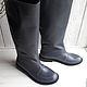 Grey Boots. 36 size23cm foot ( LATEST), High Boots, Moscow,  Фото №1