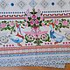 Заказать  Веселые гуси (розовое кружево). Волшебный лоскуток. Ярмарка Мастеров. . Скатерти Фото №3