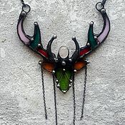 Украшения handmade. Livemaster - original item Spring deer pendant (p-006-01). Handmade.