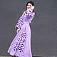 Embroidered Dress Lilac Embroidered Vyshyvanka Dress. Dresses. 'Viva'. Online shopping on My Livemaster.  Фото №2