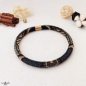 Украшения handmade. Livemaster - original item Anubis necklace made of Japanese beads. Handmade.