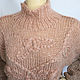 Вязаный свитер с цветами. Свитеры. Knit by Heart - Вязаная одежда 富. Ярмарка Мастеров.  Фото №4