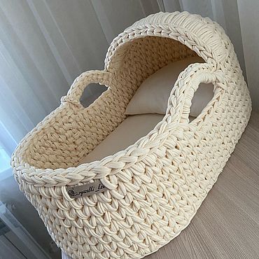 Куклы и игрушки ручной работы. Ярмарка Мастеров - ручная работа Люлька для кукол с подставкой. Handmade.