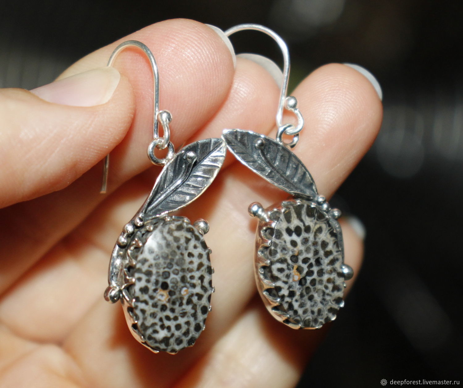 Куба украшения из черного коралла
