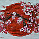 Japanese motif painting, oil on canvas, 24 x 18, Pictures, Voronezh,  Фото №1