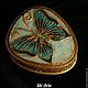 Box Butterfly art Nouveau. Box. El_Sh'Arte (Elizabeth). Online shopping on My Livemaster.  Фото №2