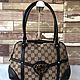 Винтаж: Винтажная сумка GUCCI - SHERRY INTERLOCKING GG REINS MINI HOBO BAG, Сумки винтажные, Калининград,  Фото №1