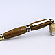 Premier ballpoint pen made of ovankol wood in an array case. Handle. KullikovCraft. My Livemaster. Фото №6