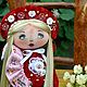 Кукла Варвара-русская краса. Чердачная кукла. Nina Zimina Авторские игрушки. Ярмарка Мастеров.  Фото №4