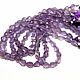 Аметист 6-7мм нить 20см (арт.Ам16). Бусины. Beads. Интернет-магазин Ярмарка Мастеров.  Фото №2