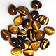 Tiger's Eye (egg 22 /16 mm) Griguatown(Griqualand, Transvaal) South Africa. Cabochons. Stones of the World. Online shopping on My Livemaster.  Фото №2