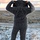 Комбинезон пуховый вязаный теплый  100% козий пух. Комбинезоны. ПУХОВЫЙ ШИК KOZAmoDA (kozamoda) (kozamoda). Интернет-магазин Ярмарка Мастеров.  Фото №2
