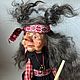 Заказать Бабуся-Ягуся. Кукла ручной работы. Будуарная кукла. Larsen.dolls. Ярмарка Мастеров. . Интерьерная кукла Фото №3