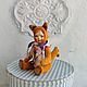 Заказать Тедди долл собачка зайка лисичка мишка. Teddy_doll_tarusa. Ярмарка Мастеров. . Тедди Долл Фото №3