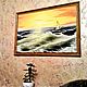 Oil painting of the sea 'Return'. Pictures. Comfort-art (Comfort-art). My Livemaster. Фото №5