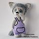 Knitted toy wolf bright. Stuffed Toys. Knitted tale of the glomerulus. Online shopping on My Livemaster.  Фото №2
