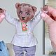  Мишка в русском стиле. Мишки Тедди. РУССКИЙ МИШКА (rusteddybear). Ярмарка Мастеров.  Фото №6