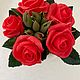 Композиция с розами. Композиции. Флера Flowers. Ярмарка Мастеров.  Фото №5