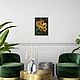 Sunflowers oil painting on canvas 40h30 cm. Pictures. Kind paintings by Irina Belozerova. My Livemaster. Фото №6