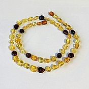 Работы для детей, handmade. Livemaster - original item Amber Solar beads made of natural amber for girls women. Handmade.