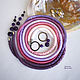 Thin belt rope made of beads with amethyst lilac pink. Belt. gershman. Online shopping on My Livemaster.  Фото №2