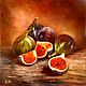 Oil painting Figs, Pictures, Zelenograd,  Фото №1
