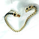 Gold bracelet with black diamonds buy. Chain bracelet. luxuryclub. My Livemaster. Фото №5