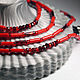 Copy of Copy of Copy of Copy of Beaded Keychain BK1450736. Chain for glasses. Kroshka Bizhu. My Livemaster. Фото №6