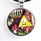 Кулон "Гравити Фолз. Билл Шифр» # 7, Gravity Falls. Подвеска. ArtCraft and AniMiX. Ярмарка Мастеров.  Фото №6
