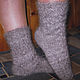 Women's knitted socks Silver serpentines, Socks, Klin,  Фото №1